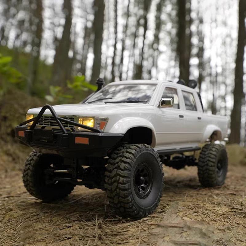 C64-1 WPL RC CAR 1 16 2.4G Full Scale 4WD Climbing Car Off Road Vehicle C64 Pickup Truck Remote Control Kid Adult Toy Gift