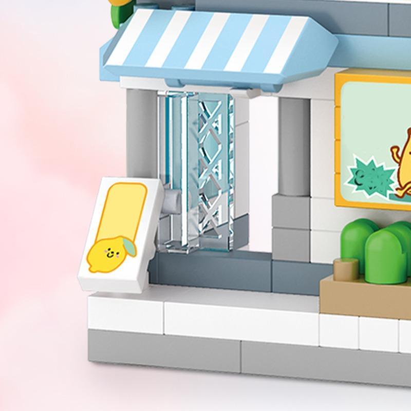 1 Set Fruit Shop Building Block Set, Street View Architecture Store Scene Series Mini Bricks Sets, Simulation DIY Construction Kit For Kids